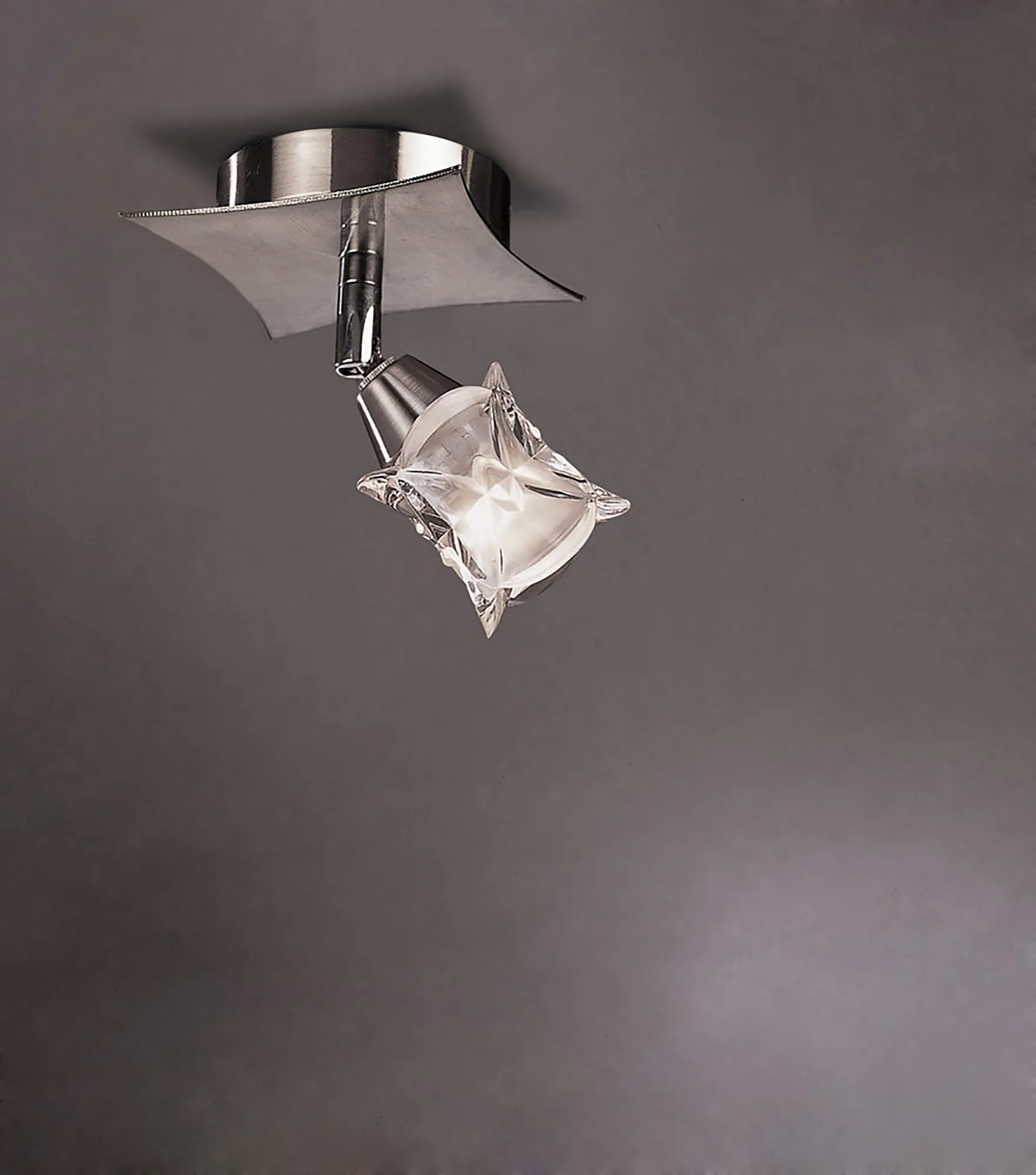 Rosa Satin Nickel Ceiling Lights Mantra Surface Spot Lights Rosa Satin Nickel Ceiling Lights Mantra Surface Spot Lights